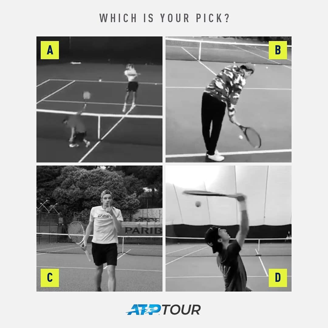 ATP World Tourさんのインスタグラム写真 - (ATP World TourInstagram)「Luck or skill? Let’s hear your fave trick 👇 . (via @libertymenstennis, @michael_blease, @bensimshot, @stef_bojic) #trickshottuesday #tennisathome」6月16日 16時34分 - atptour