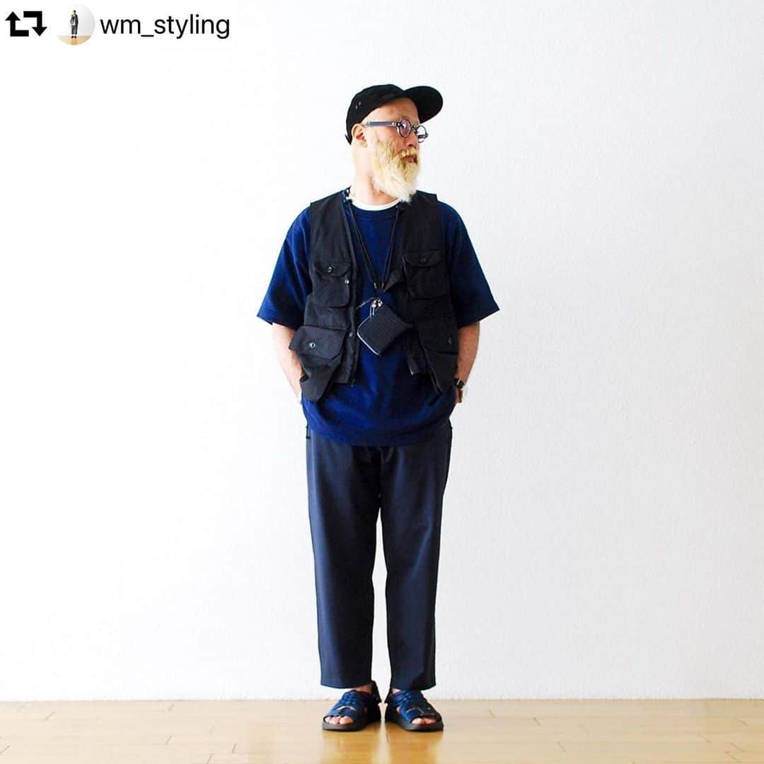 wonder_mountain_irieさんのインスタグラム写真 - (wonder_mountain_irieInstagram)「#repost @wm_styling ・・・ ［#20SS_WM_styling.］ _ styling.(height 170cm weight 65kg) cap→ #HenderScheme　￥16,500- eyewear→ #LescaLUNETIER　￥40,700- vest→ #EngineeredGarments ￥47,300- tee→ #ts_s ￥27,500- pants→ #EngineeredGarments ￥38,500- sandal→ #MALIBUSANDALS ￥20,900- strap→ #EPM　￥4,378- wallet→ #BRUNABOINNE　￥74,800- watch→ #NigelCabourn × #TIMEX　￥31,900- bangle→ #IndianJewelry　￥63,800- _ 〈online store / @digital_mountain〉 → http://www.digital-mountain.net _ 【オンラインストア#DigitalMountain へのご注文】 *24時間受付 *15時までのご注文で即日発送 *期間限定、送料無料 tel：084-973-8204 _ We can send your order overseas. Accepted payment method is by PayPal or credit card only. (AMEX is not accepted) Ordering procedure details can be found here. >>http://www.digital-mountain.net/html/page56.html _ 本店：@Wonder_Mountain_irie 系列店：@hacbywondermountain (#japan #hiroshima #日本 #広島 #福山) _」6月16日 17時08分 - wonder_mountain_