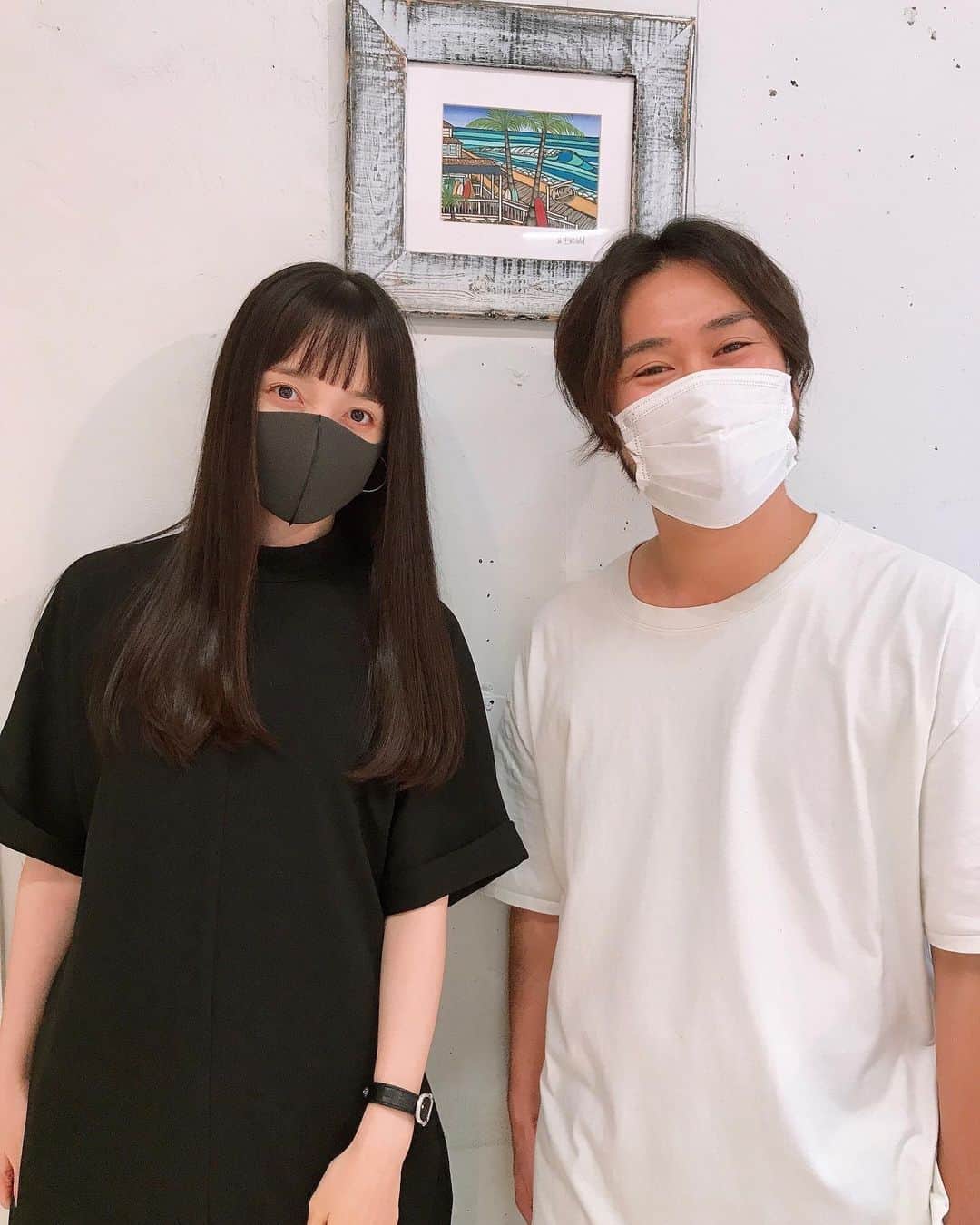 奥村佳恵のインスタグラム：「🙏🏻💇🏻‍♀️🩹💊🌈 #hair  #treatment  #thankyou」