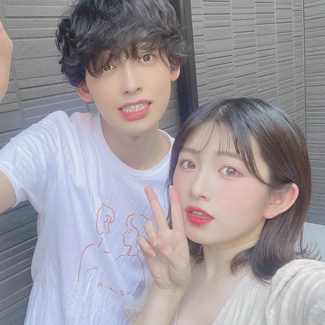 青木菜花のインスタグラム：「.﻿ .﻿ 😮😬😙😬﻿ .﻿ . #なのかじ」