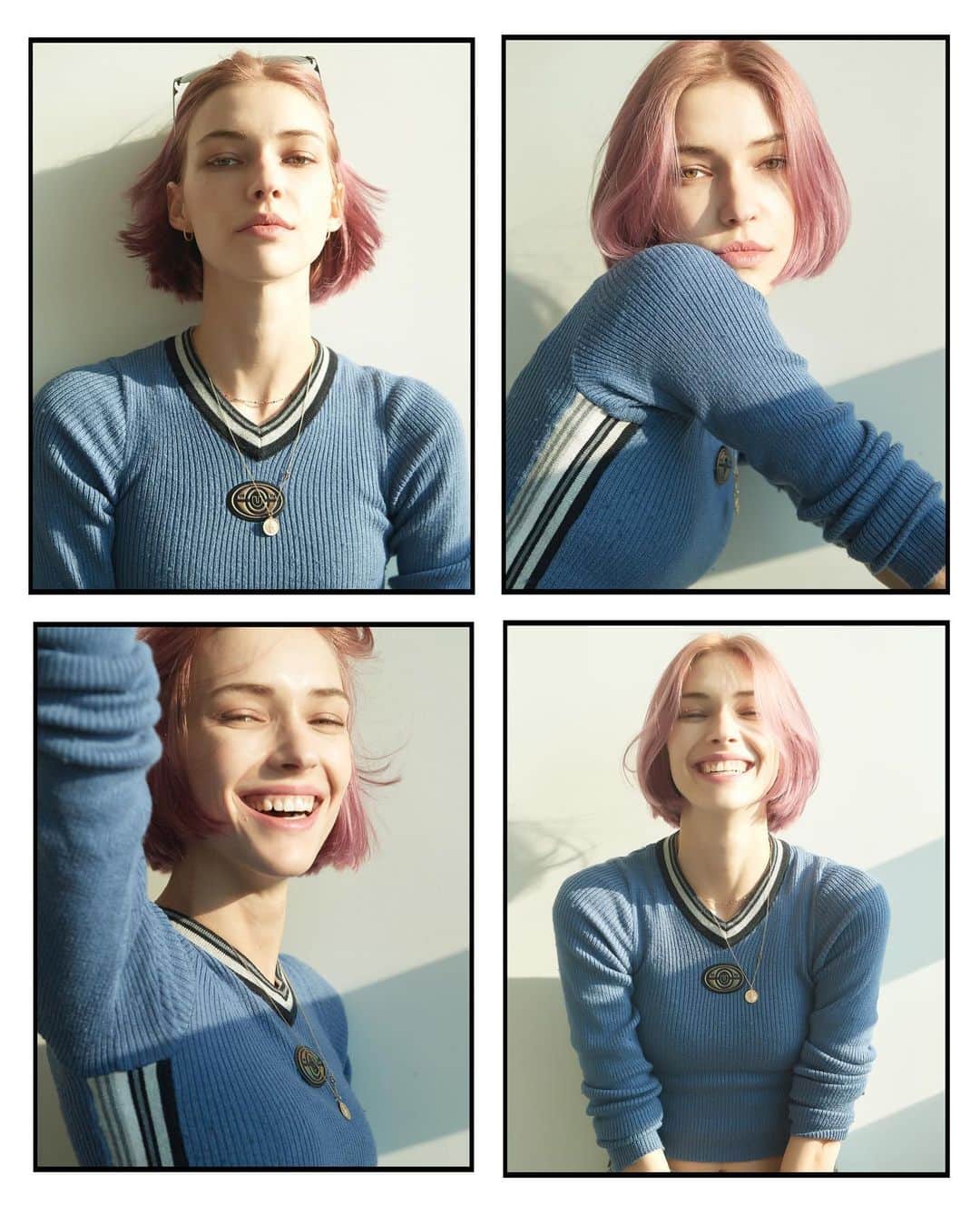 ステファニー・ミチョヴァのインスタグラム：「What’s your favorite Mood? 😂 미초바의 어떤 무드가 제일 좋으세요? ㅋㅋㅋ 📸 by Sungwoong Kim」