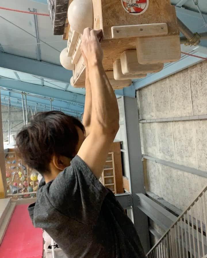 野村真一郎のインスタグラム：「①5mm front lever ②10mm three fingers one hand hanging ③One finger lock off @beastmakers I recently became able to do that✔️ ・ ・ 久々にフレッシュな状態でビーストメーカーやってみたら、昔出来る気がしなかったやつが全部できるようになってた！ 特にオープンで片手10ミリは出来る気がしてなかったから成長出来てて嬉しいなー。 まだまだ色んな可能性があるのかも。 ・ ・ @monturajapan @montura_official @unparallelup @rockmasterhq @hamasakichiryoin0929 #training #train #bouldering #climbing #beastmaker #frontlever #懸垂 #ボルダリング #クライミング」