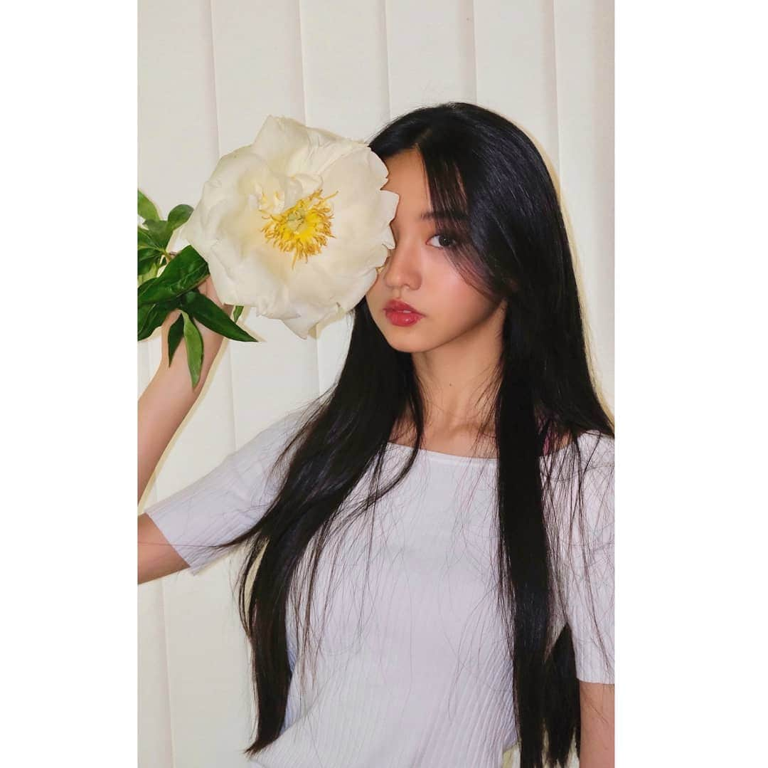 kokiさんのインスタグラム写真 - (kokiInstagram)「Velvet and white peony 📷 by sis ❤️❤️」6月16日 21時10分 - koki