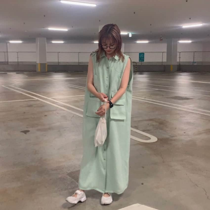 和田えりかさんのインスタグラム写真 - (和田えりかInstagram)「最近の私服🍨🌿 だぼっと感がすき〜。♡ #RELDI #RELDI_20SSmain」6月16日 21時10分 - _wadaerika