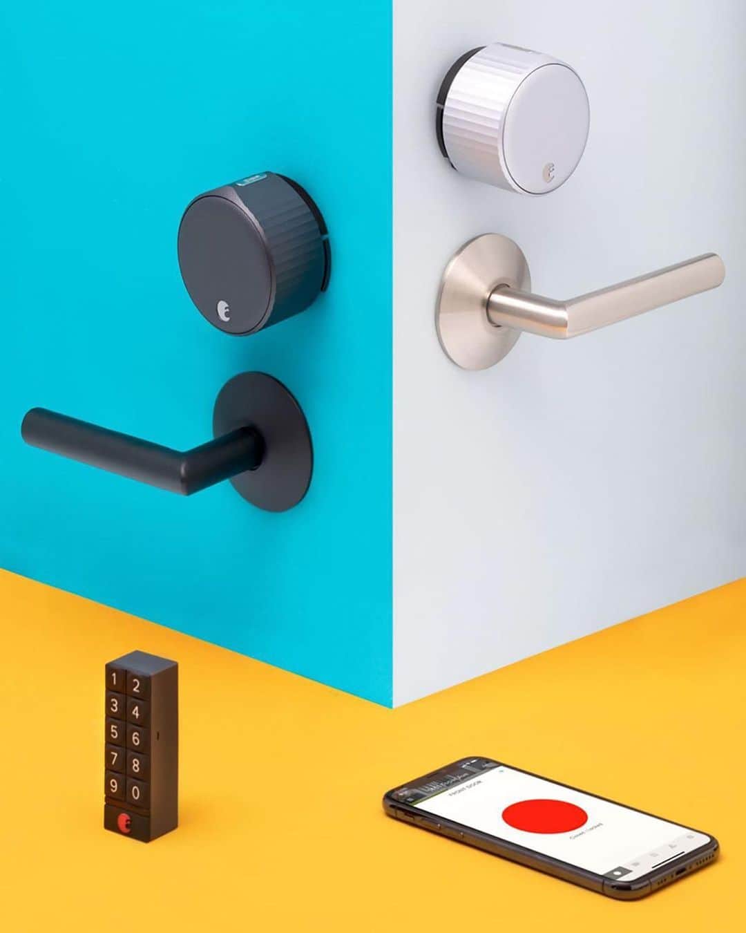 Design Milkさんのインスタグラム写真 - (Design MilkInstagram)「Swiss designer @yvesbehar's #smarthome security brand previewed the August WiFi Smart Lock update back in January at CES 2020, a pre-release spied in prototype form. The update finally arrived in its finalized form (via Instagram, of course), revealing significant upgrades in both design and technology that in sum deliver what might be the first #smartlock design genuinely without compromise. 🔒 designmilk[dot]com」6月17日 7時42分 - designmilk