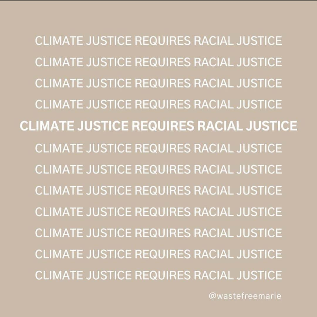 トームさんのインスタグラム写真 - (トームInstagram)「#repost from my new hero #MarieBeecham : “The climate crisis is a social justice issue. I care about the planet because I care about the people on the planet.” Please share & repost / @wastefreemarie #climatejustice #socialjustice #climateaction #environmentalracism」6月17日 7時49分 - tomenyc