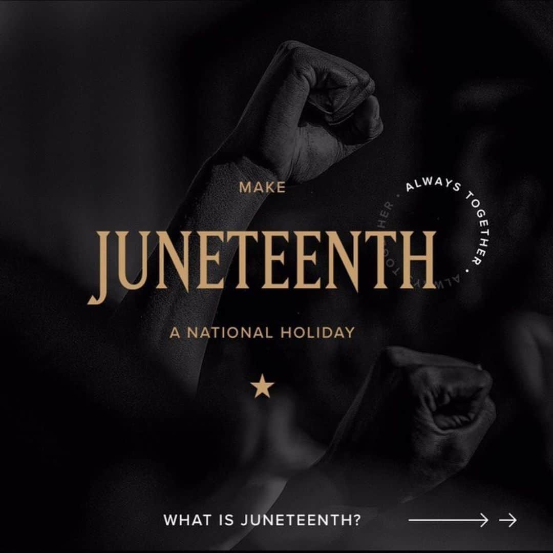 コリン・ハンクスのインスタグラム：「Join me and LAFC. Sign this petition to help make Juneteenth a National holiday. It’s long overdue. Link in Bio」