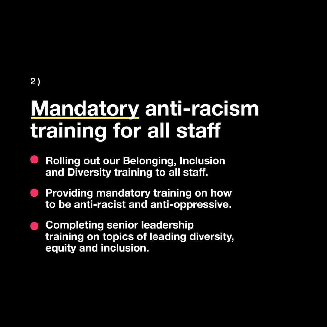 LUSH Cosmeticsさんのインスタグラム写真 - (LUSH CosmeticsInstagram)「Committing to Black Lives Matter work is a lifelong promise to help dismantle the systemic racism that exists both within Lush and the greater world. In the days since our first announcement, we have been listening to our staff, our partners and leaders in the Black Lives Matter movement, and we have learned about the distance between where we thought we were and where we actually stand. Our highest priority moving forward is to ensure that everyone who works and shops at Lush feels safe, seen and accepted.  We are committed to creating change for the long­term and this begins with a Belonging, Inclusion and Diversity strategy. Although we are in the early stages of this work, we are proud to share our first set of commitments to diversity and inclusion at Lush and the Black Lives Matter movement. These actions will take place over the next 90 days and we will provide updates on our progress along the way.  To read our full statement, head to our link in bio.」6月17日 8時52分 - lushcosmetics