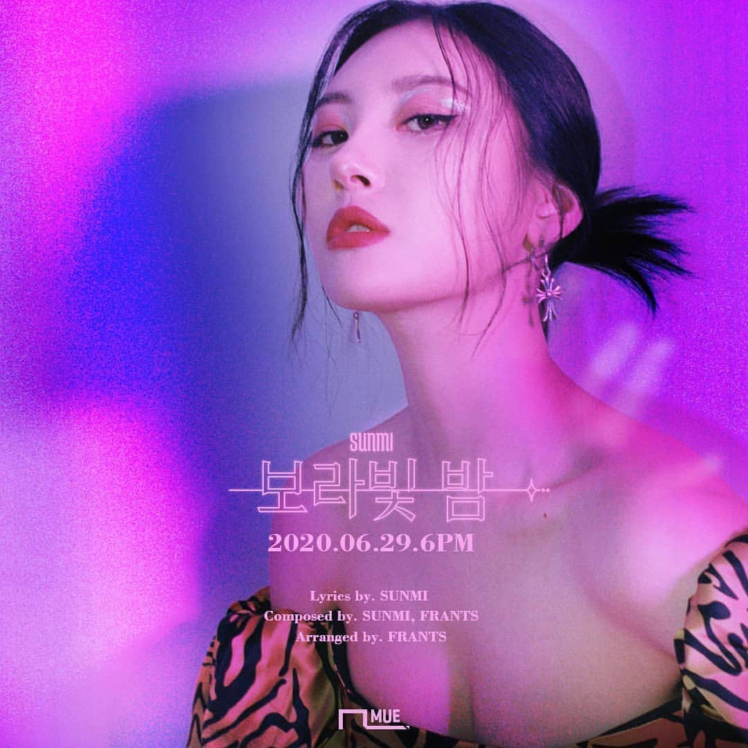 ソンミさんのインスタグラム写真 - (ソンミInstagram)「pporappippam💜 뽀라삐빰💜  #보라빛밤 #pporappippam #선미 #SUNMI」6月17日 0時03分 - miyayeah