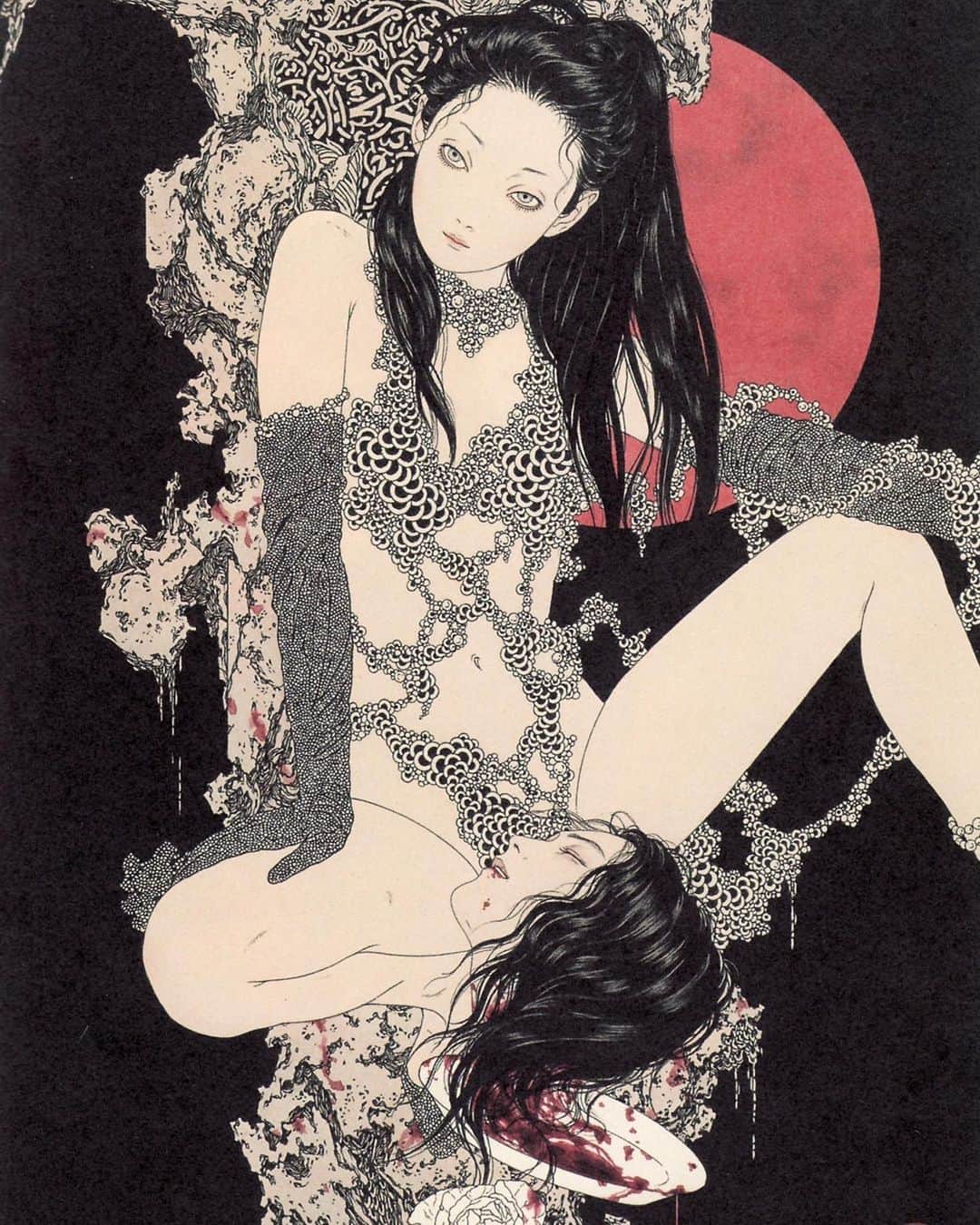 Juxtapoz Magazineさんのインスタグラム写真 - (Juxtapoz MagazineInstagram)「Paintings by Japanese artist, #TakatoYamamoto」6月17日 0時12分 - juxtapozmag