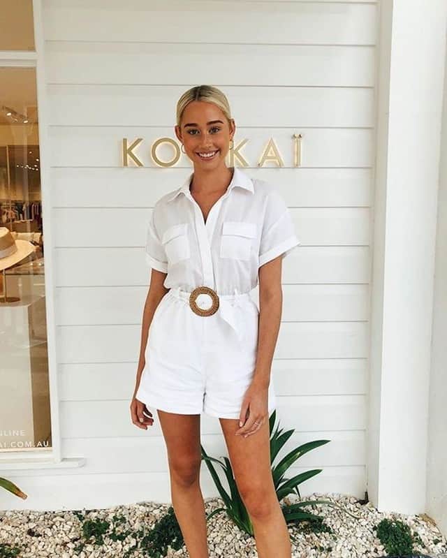 クーカイのインスタグラム：「Laissez-vous tenter par la combishort Sydney, maintenant disponible en boutique et en ligne !  #kookai #combishort #ss20 #style」