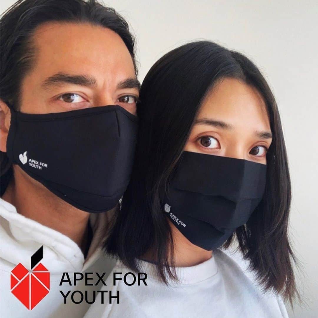 TAO（岡本多緒）さんのインスタグラム写真 - (TAO（岡本多緒）Instagram)「@apexforyouth and @31philliplim made these cool reusable face masks. ﻿ ﻿ 100% of all proceeds will go to @apexforyouth, who delivers possibilities to underserved Asian and immigrant youth from low-income families in NYC.🙌﻿ ﻿ You can purchase them from the link in bio of @apexforyouth or @31philliplim ’s online store. ﻿ Let’s not spread viruses but love.♥️」6月17日 1時29分 - taookamoto