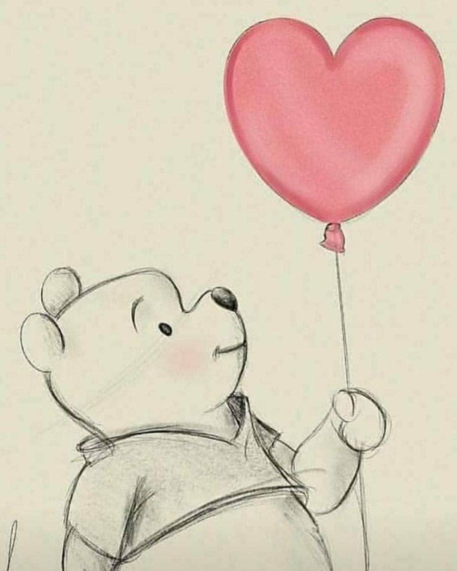 Bearsさんのインスタグラム写真 - (BearsInstagram)「Who owns your heart? ♥  #love #iloveyou #ily #bear #poohbear #pooh #winniethepooh #bears #heart  #cute」6月17日 1時41分 - belovedbears