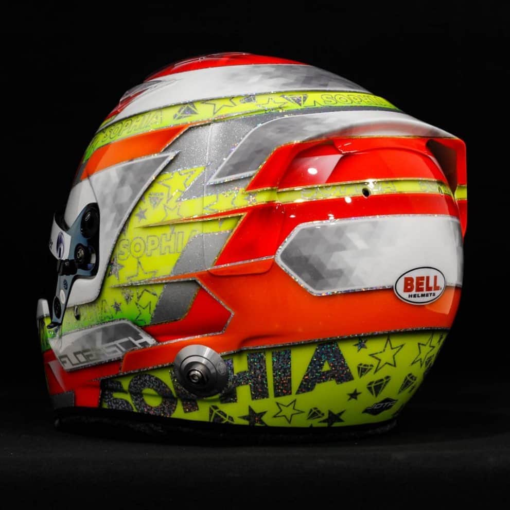 ソフィア・フロルシュさんのインスタグラム写真 - (ソフィア・フロルシュInstagram)「New lid for @fiaf3 2020 w/ @camposracing by @jotadesigns & @bellracinghq 🧡 Loving it 💨🤍 It‘s one of the cool test things each year to keep designing your helmets ⚡️ || #sophia #sophia99 #racegirl #motorsport #racing #helmet #jotadesign」6月17日 2時12分 - sophiafloersch