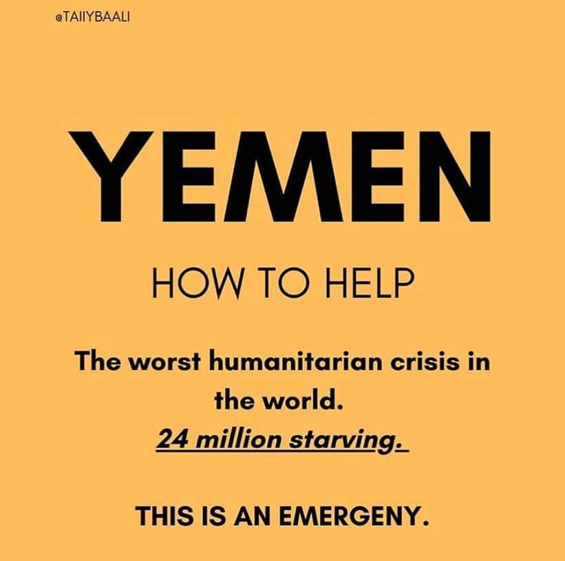 アレッシア･カーラさんのインスタグラム写真 - (アレッシア･カーラInstagram)「24 million people are dying in Yemen right now. that’s 80% of the population. amidst a civil war, they’re struggling to find safety, healthcare, food & water, and shelter. I know things have been (necessarily!) overwhelming, but we can’t neglect this just because we aren’t witnessing it. these are our people too and they matter. (£1 = $1.71 CAD & $1.25 USD currently FYI, if you’re looking to donate)」6月17日 2時24分 - alessiasmusic