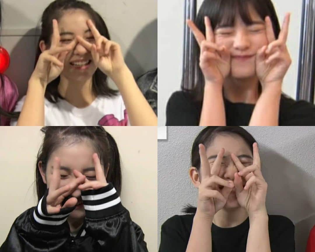 モーニング娘。'20のインスタグラム：「- . りおちゃんの✌>_<✌ 可愛すぎる💙 . . #北川莉央 . .」