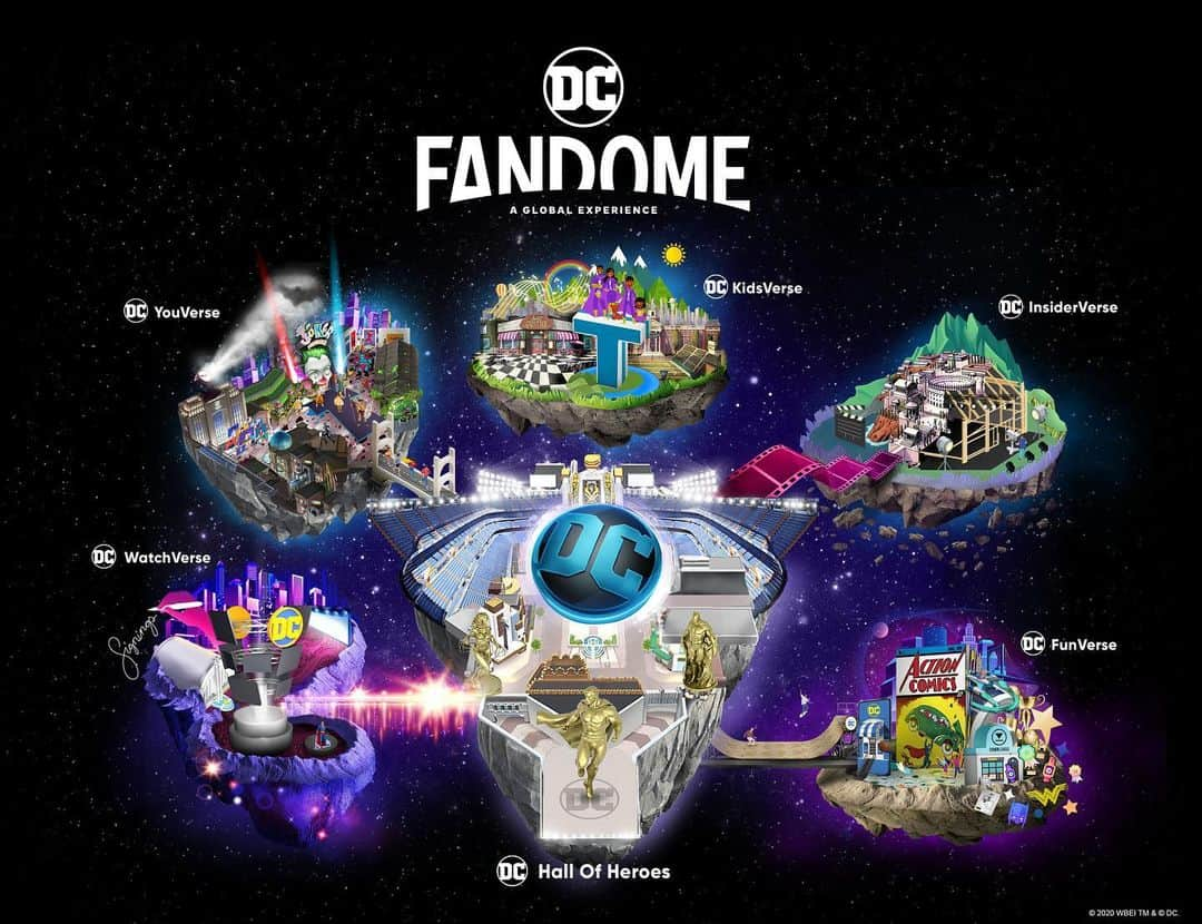 Warner Bros. Picturesさんのインスタグラム写真 - (Warner Bros. PicturesInstagram)「The DC Multiverse, all in one place. Explore the #DCFanDome on August 22!」6月17日 4時00分 - wbpictures