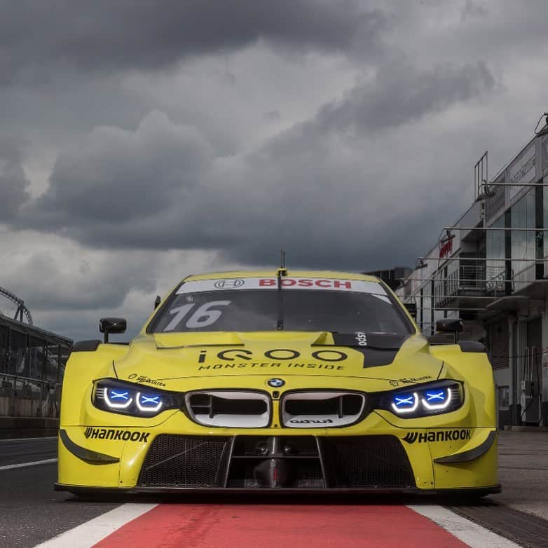 のインスタグラム：「#ilikeit 😍 @dtm_pics @bmwmotorsport time to go racing」