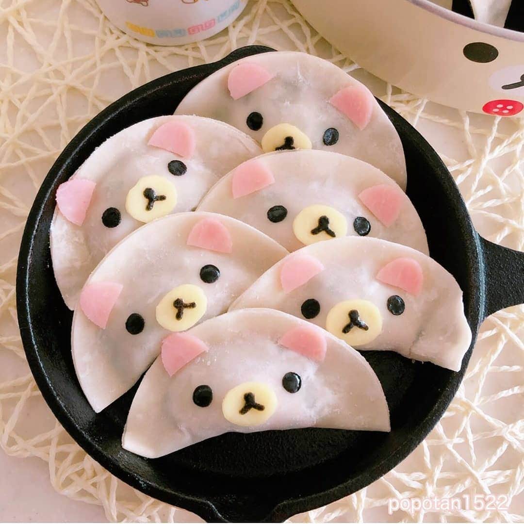 Rilakkuma US（リラックマ）さんのインスタグラム写真 - (Rilakkuma US（リラックマ）Instagram)「@popotan1522 created these delicious and adorable Rilakkuma dumplings! Tag a friend who'd love to eat these up! . . . #RilakkumaUS #sanx #rilakkuma #kawaii #cutefood #dumplings #gyoza #cutefood #リラックマ #サンエックス」6月17日 5時24分 - rilakkumaus