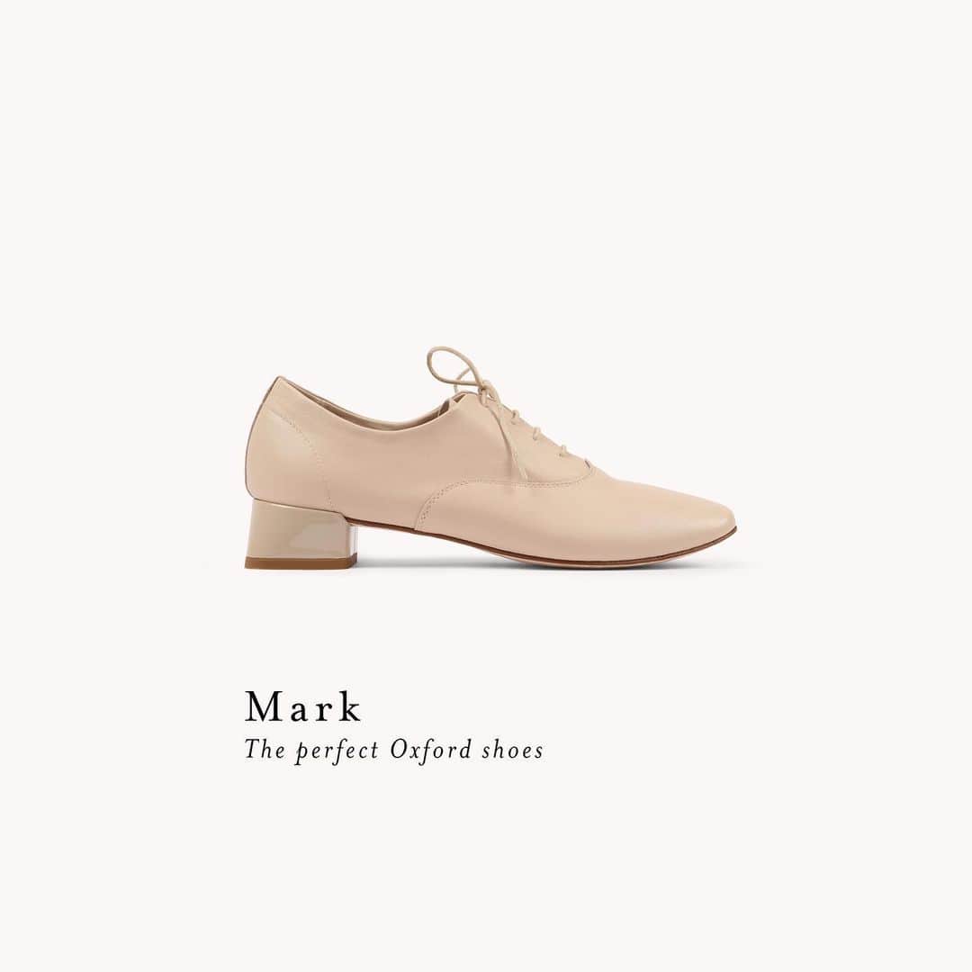 Repettoさんのインスタグラム写真 - (RepettoInstagram)「Nos nouveaux iconiques. Le richelieu Mark réinterprète l'iconique Zizi, en lui apportant une touche moderne et audacieuse.  Meet our new classics. The oxford shoe Mark reinterprets the iconic Zizi, adding a bold touch.  #repetto #repettoshoes #zizilafamille」6月17日 16時48分 - repettoparis