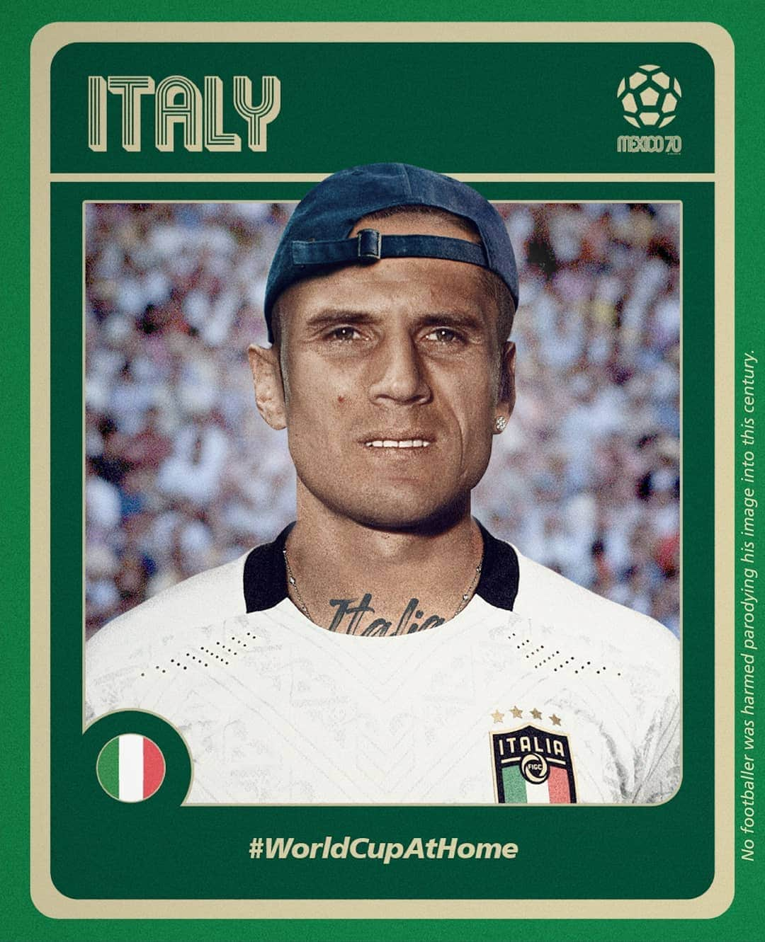 FIFAワールドカップさんのインスタグラム写真 - (FIFAワールドカップInstagram)「#Mexico70 #FaceChallenge Vol. III  1970 🤜🤛 2020! ⁣ 🇧🇷 Pelé 🇩🇪 Müller 🇮🇹 Facchetti 🇵🇪 Cubillas 🏴󠁧󠁢󠁥󠁮󠁧󠁿 Moore 🇧🇷 Rivellino 🇲🇽 Peña ⁣ 👨‍🎤 New tattoos, earrings and hairstyles!  #WorldCupAtHome #WorldCup #Mexico #Brazil #Italy #Germany #Peru #England」6月17日 16時50分 - fifaworldcup