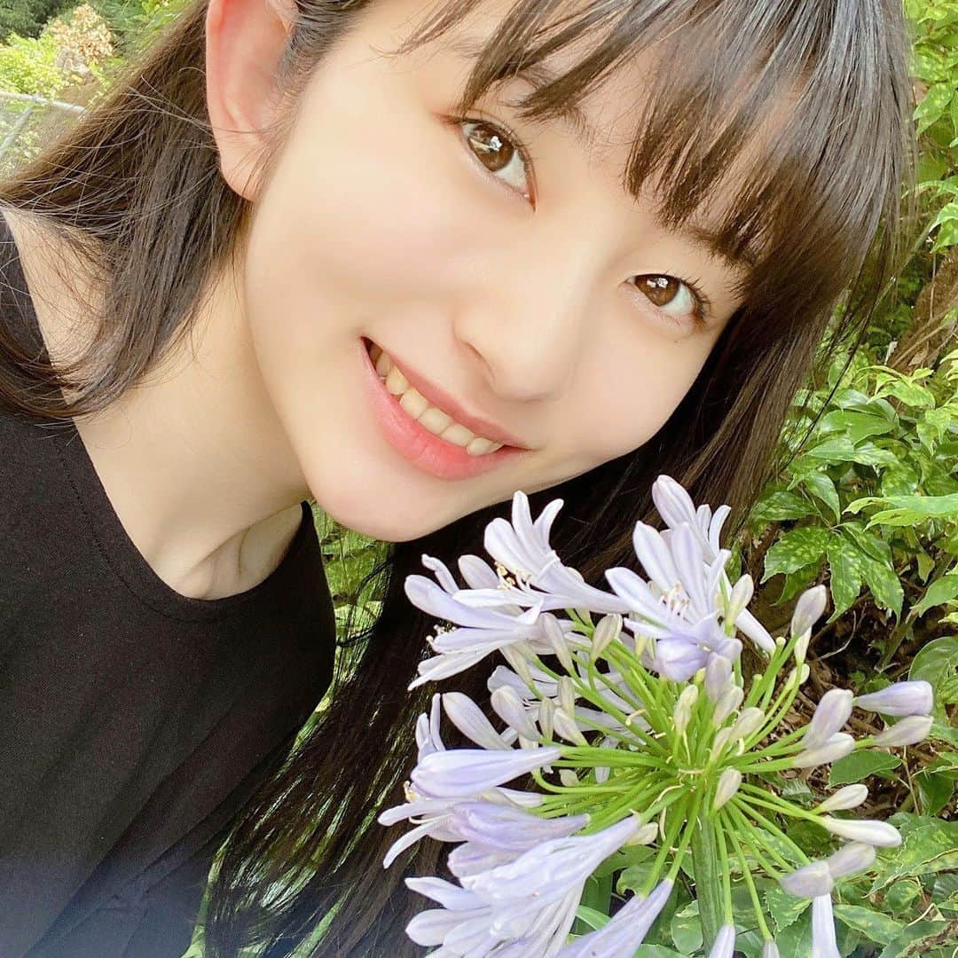 瀬田さくらさんのインスタグラム写真 - (瀬田さくらInstagram)「道端に綺麗な紫のお花が咲いてた！💜 なんていう名前のお花なんかな〜？？ . #瀬田さくら #ちゃん瀬田 #ばってん少女隊 #ばっしょー」6月17日 16時52分 - seta_sakura_official