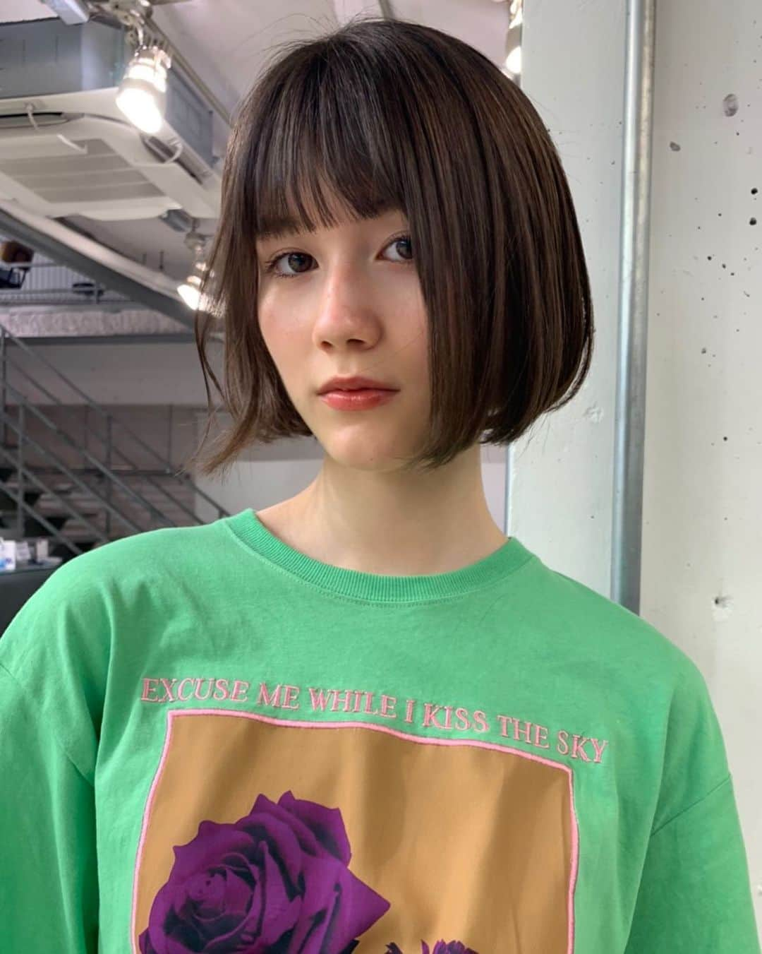 藤本林花美愛さんのインスタグラム写真 - (藤本林花美愛Instagram)「✂️﻿ ﻿ ばっさり切りましたーー！！﻿ ﻿ ﻿ ずっとボブにしたくて、、、念願叶いました❤️﻿ ﻿ これからさらにおしゃれが楽しくなりそう~﻿ ﻿ 感染予防対策ばっちりで素敵にカットしてくださったSHIMA 青山店の古賀さんに感謝です、♡﻿🥺 ﻿ ﻿NEW LILY よろしくねっ #ボブ #shima #shima青山 #藤本リリー」6月17日 17時54分 - lily_1001_official