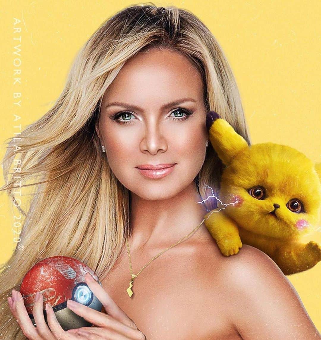 Eliana Michaelichin Bezerraのインスタグラム：「Me fez lembrar o desenho Pokemon que trouxemos para o Brasil em 1999🙈. Foi um sucesso absurdo. Quem lembra? Adorei a homenagem @atilabrittoo」