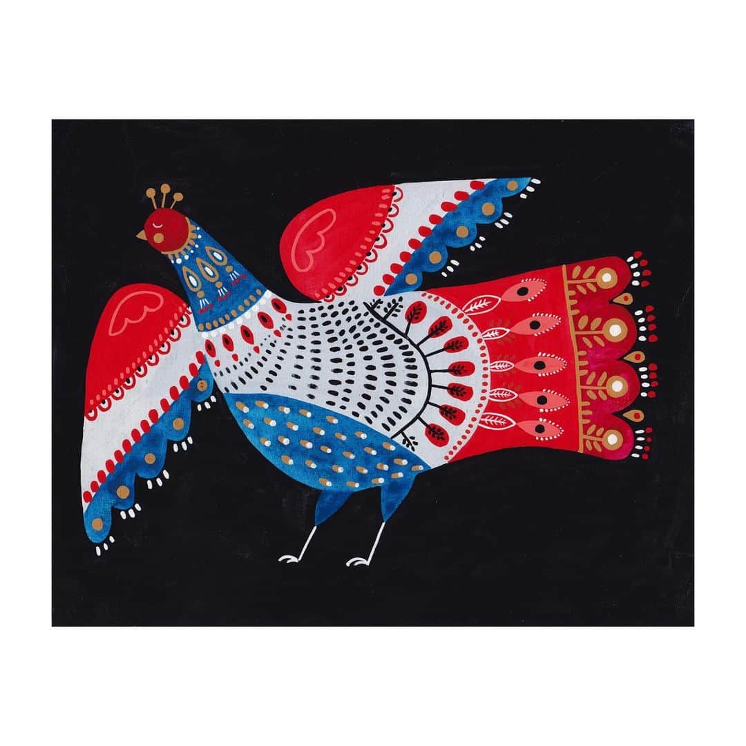 Dinara Mirtalipovaのインスタグラム：「New birdies are flying in to my shop soon  #folkart」