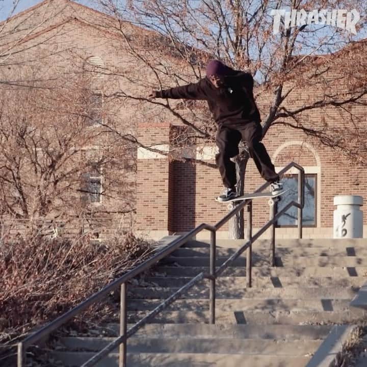 スラッシャーのインスタグラム：「Big Love to @303boards for holding down the Denver scene ❤️ Their ‘Vol. 2’ video is LIVE on the Thrasher site 📡」