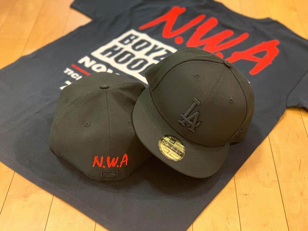 GROW AROUNDさんのインスタグラム写真 - (GROW AROUNDInstagram)「#growaroundnewarrivals  NEW ERA CUSTOM "N.W.A" ¥7,000+TAX」6月17日 13時13分 - growaround