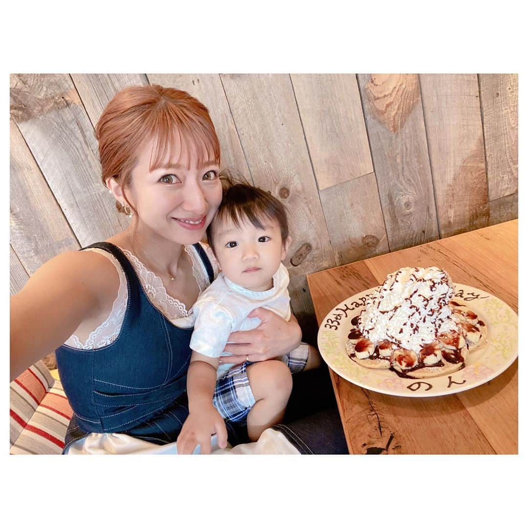 辻希美さんのインスタグラム写真 - (辻希美Instagram)「パンケーキlunch🥞してきたぁぁぁぁ🙏💕💕 幸せやぁ❤️✨✨ #パンケーキ #eggsnthings  #誕生日 #33歳 #🥞💕 #失敗から始まり幸せ #❤️」6月17日 14時55分 - tsujinozomi_official