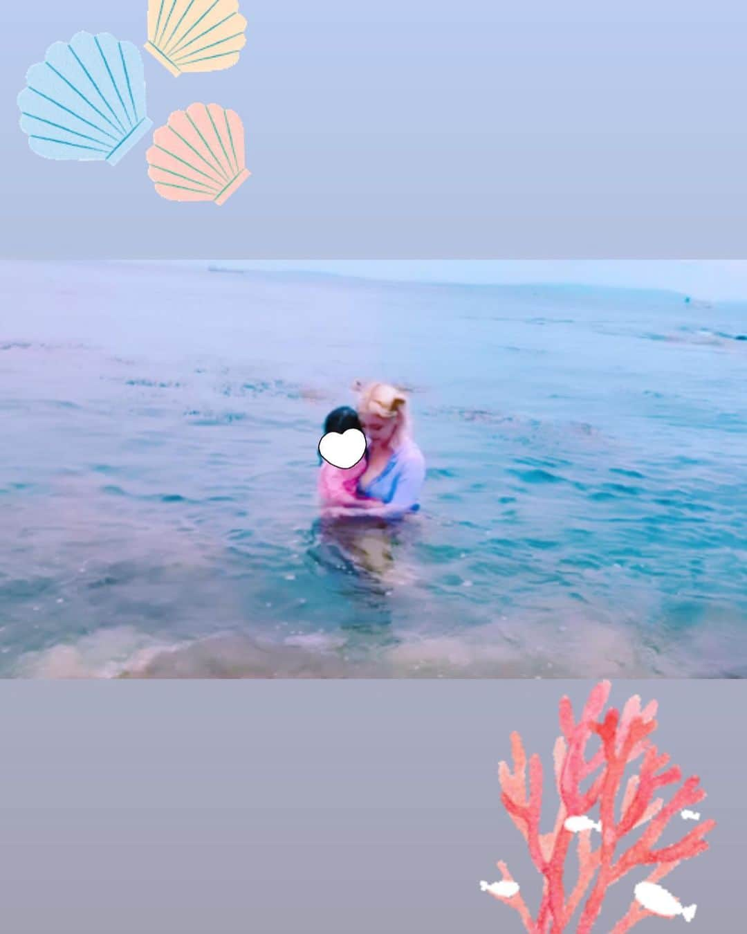 Re：NOさんのインスタグラム写真 - (Re：NOInstagram)「今年初の海🏖姪っ子と🤣💕」6月17日 16時24分 - reno_vocal