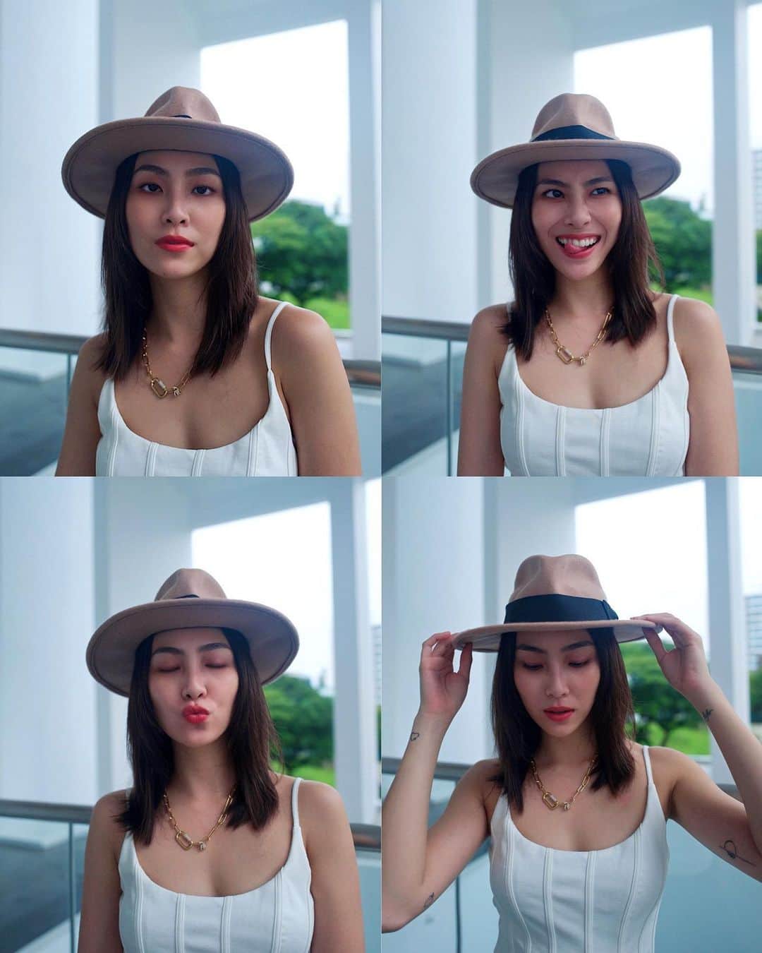 ソニアのインスタグラム：「Make a date with me tonight at 1030pm! @munahbagharib and I are gonna let you in on some insane deals on Lazada.sg🤑 This is probably the greatest sale in SG so you better not miss it! Click the link in my bio for more. . Fave gold hardware of the moment:  @apmmonaco ✨💯」