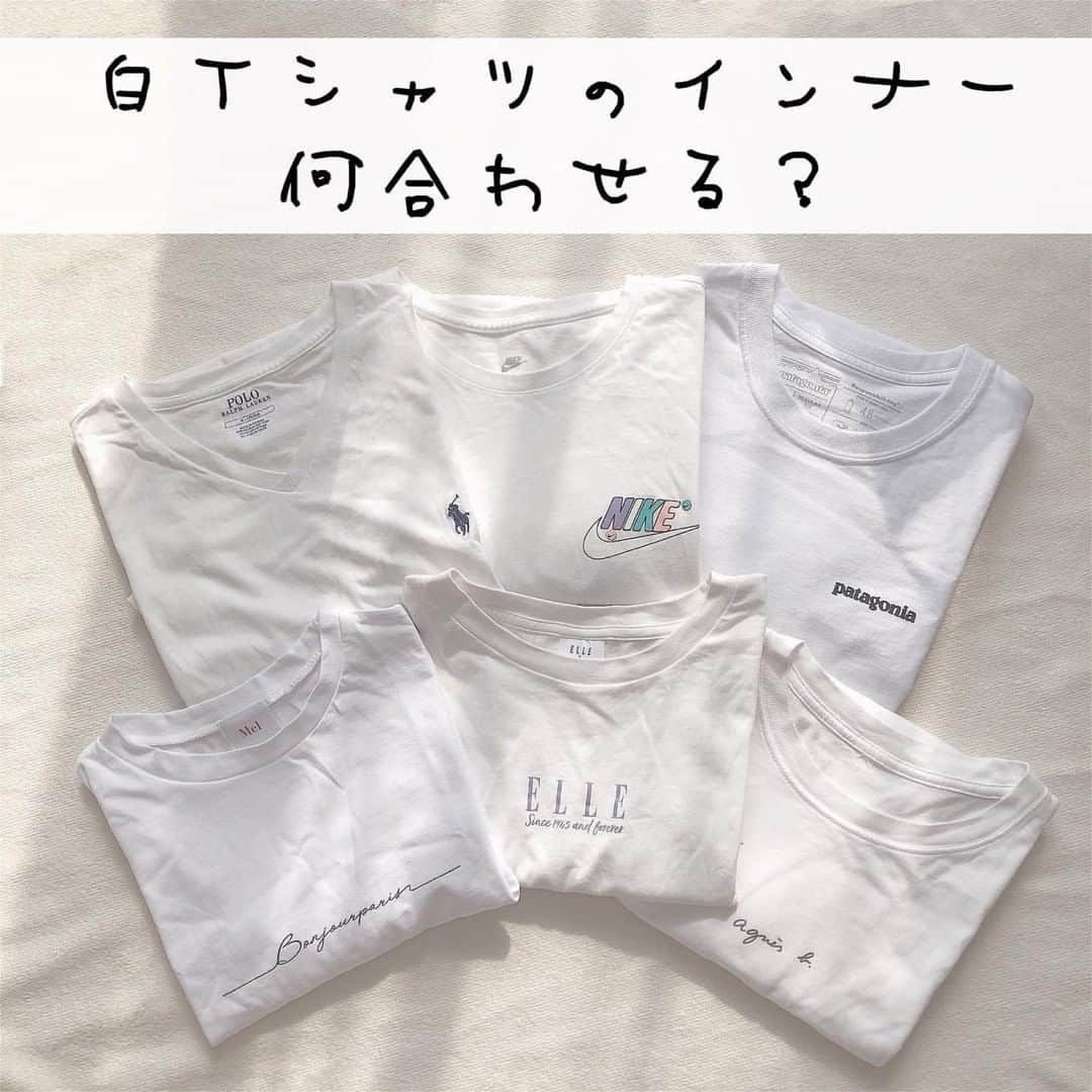 LUCRA（ルクラ）さんのインスタグラム写真 - (LUCRA（ルクラ）Instagram)「夏は白Tたくさん着ますよね、 けど透けてしまわないか心配...そんな「透け」を1番回避できるのがベージュのインナー👏 コーデの一部として見せるインナーもあるけど、Tシャツの透けを回避するだけのインナーならベージュがおすすめです◎ . インナー選び意外と難しいよね😂 けど考えは人それぞれなので自分はこれがいい！って思ったものを着るのが1番です👏笑 .ㅤㅤㅤ ㅤㅤㅤ ㅤㅤㅤ Text axd photo by @s__e0414  ㅤㅤㅤㅤ ㅤㅤㅤ LUCRA公式Instagram上で紹介させて頂くお写真を募集中！写真に#lucrajp をつけるかタグ付けして投稿してくださいね♡ ㅤㅤㅤ #低身長コーデ #ファッション #コーディネート #お洒落さんと繋がりたい #スニーカー #低身長 #きょコ #足元倶楽部 #低身長さんと繋がりたい #インスタ映え #スニーカー女子 #ブラウンコーデ #ワントーンコーデ #プチプラコーデ #コーデ #置き画クラブ #置き画 #置き画倶楽部 #instagood ﻿##白t #白tシャツ #インナー ﻿」6月17日 20時00分 - lucra_app