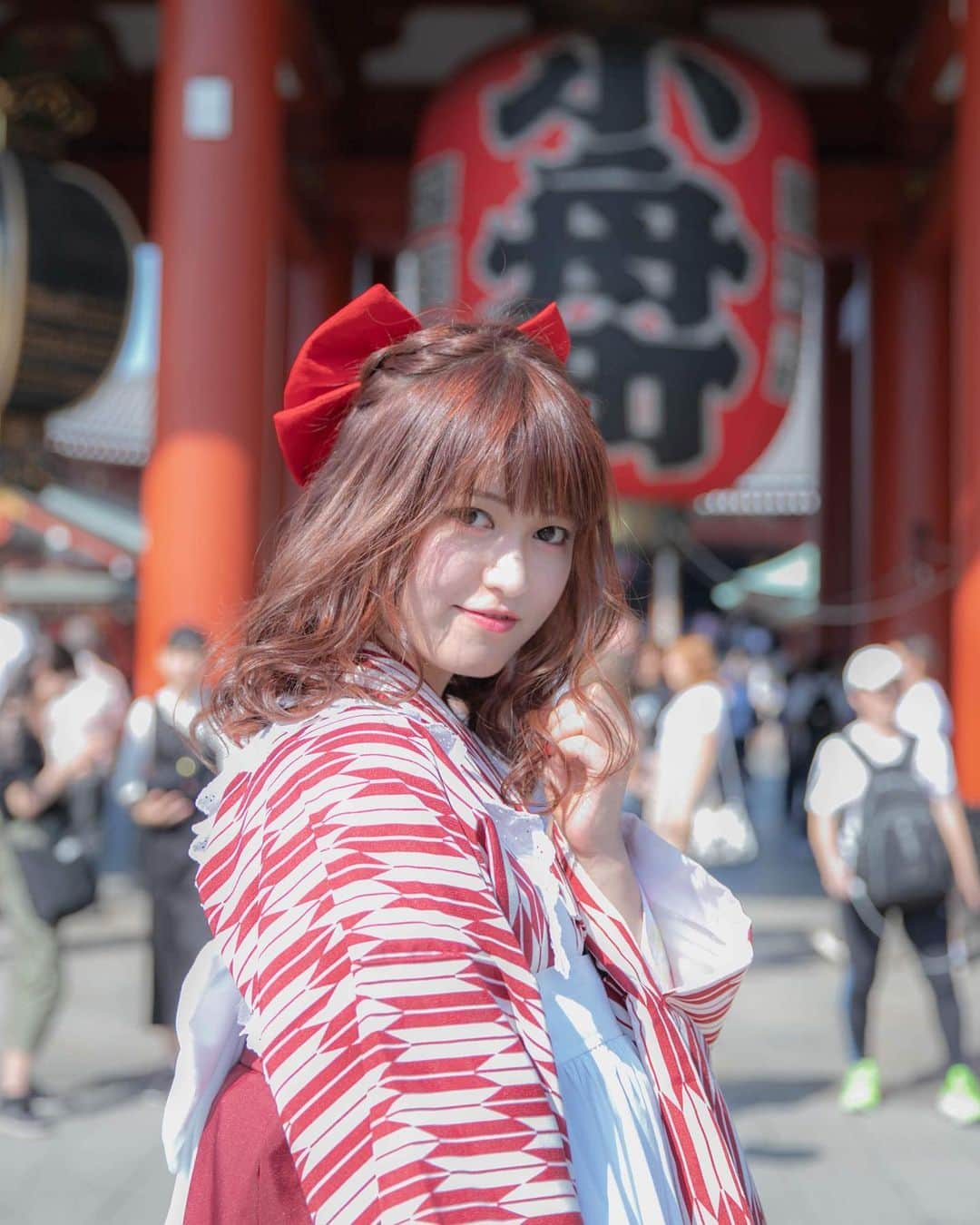 入江綾乃のインスタグラム：「. . . . 浅草寺 . . . #photo #camera #撮影 #浅草さわだ屋  #声優 #俳優 #アクトレスガールズ #カメラ #撮影モデル #被写体 #ファインダー越しの私の世界 #ファッション #お洒落さんと繋がりたい #写真撮ってる人と繋がりたい #love #instagood #photooftheday #fashion #beauty #happy #cute #selfie #follow #camera #photography #photo #prowrestling #instalike」