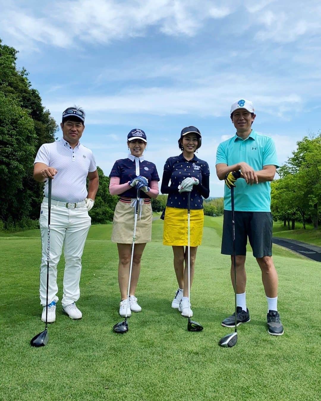 吉永愛さんのインスタグラム写真 - (吉永愛Instagram)「今日は、久しぶりのゴルフ⛳️ 楽しかった〜 #ゴルフ女子 #ゴルフ」6月17日 20時28分 - a.i.yy