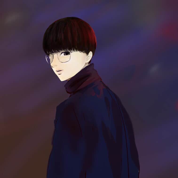 栗原航大さんのインスタグラム写真 栗原航大instagram 知り合いの漫画家の方に描いて貰いました 嬉しい 漫画に出たらこんな感じなのかな笑笑 漫画 Manga アート Art メガネ男子 イラスト イラストグラム マッシュ男子 マッシュヘア 6月17日 時49分