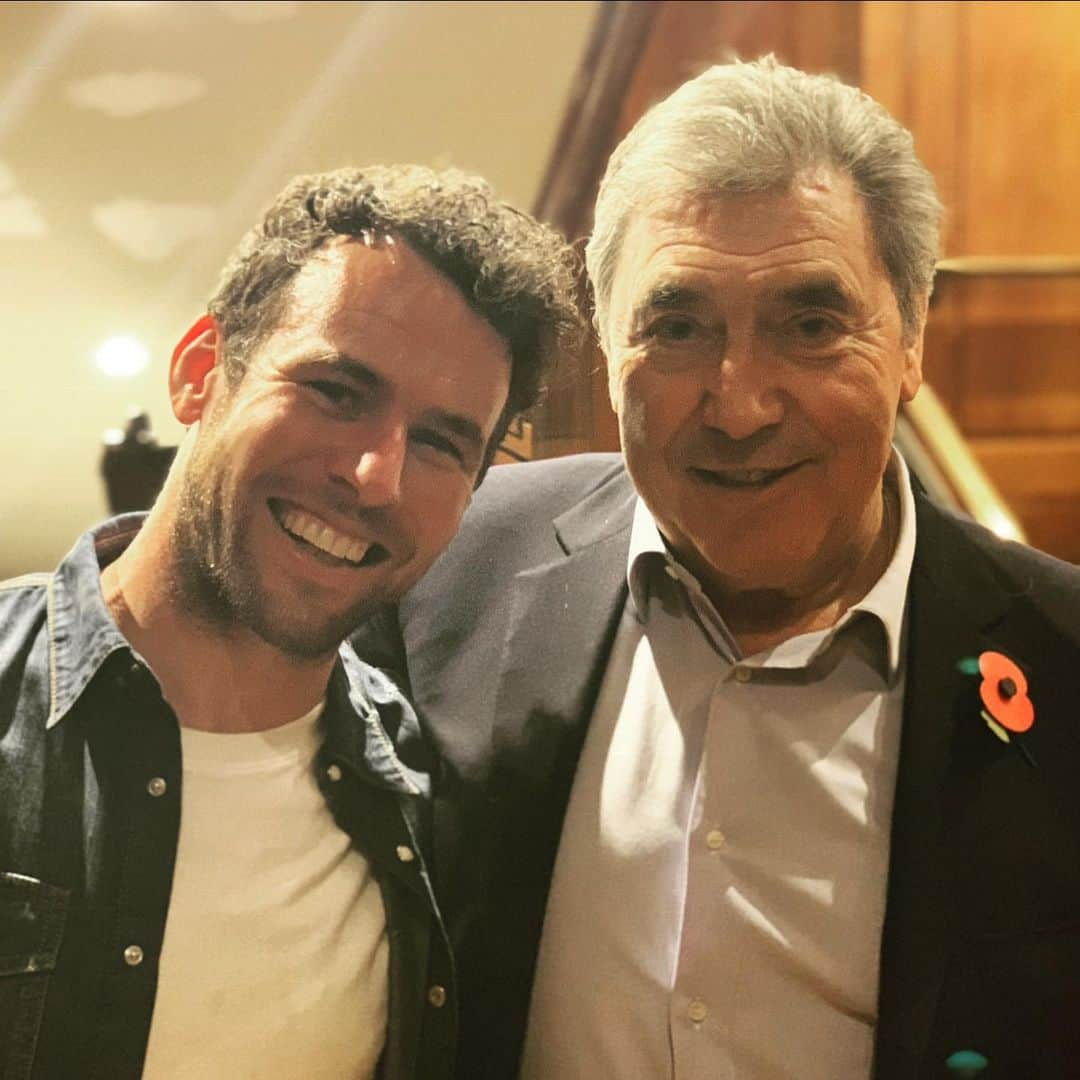 マーク・カヴェンディッシュさんのインスタグラム写真 - (マーク・カヴェンディッシュInstagram)「Happy 75th Birthday Mr. Eddy Merckx!! Forever the GOAT. Forever a friend.」6月17日 22時53分 - markcavendish