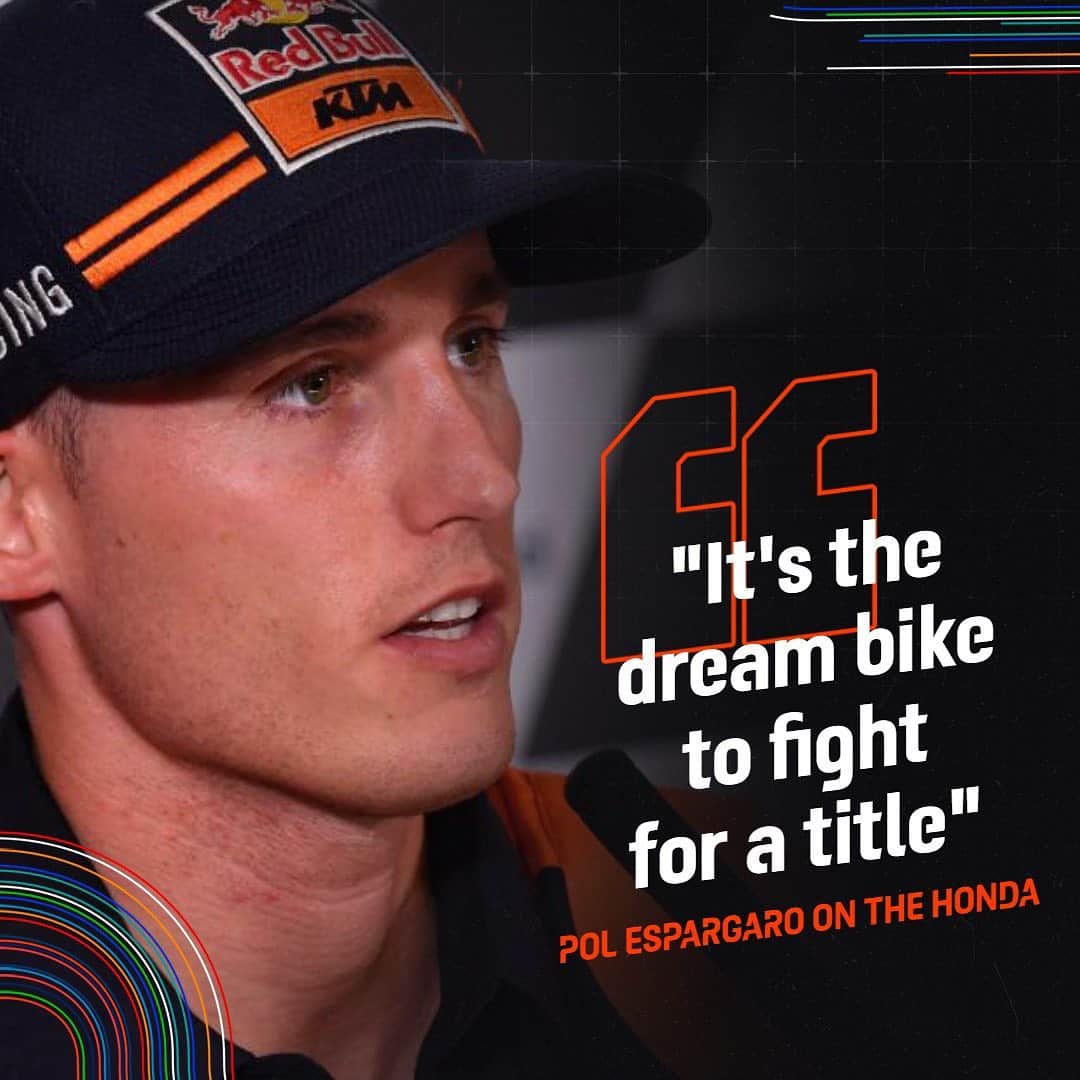 MotoGPさんのインスタグラム写真 - (MotoGPInstagram)「Will we see @polespargaro riding the Honda RC213V in 2021? 🤔 Check out our story to watch the full interview with the Spanish rider as he evaluates his 2021 contract offers and talks about his thought process ahead of the 2020 season start! 👀 #MotoGP #PE44」6月17日 23時16分 - motogp