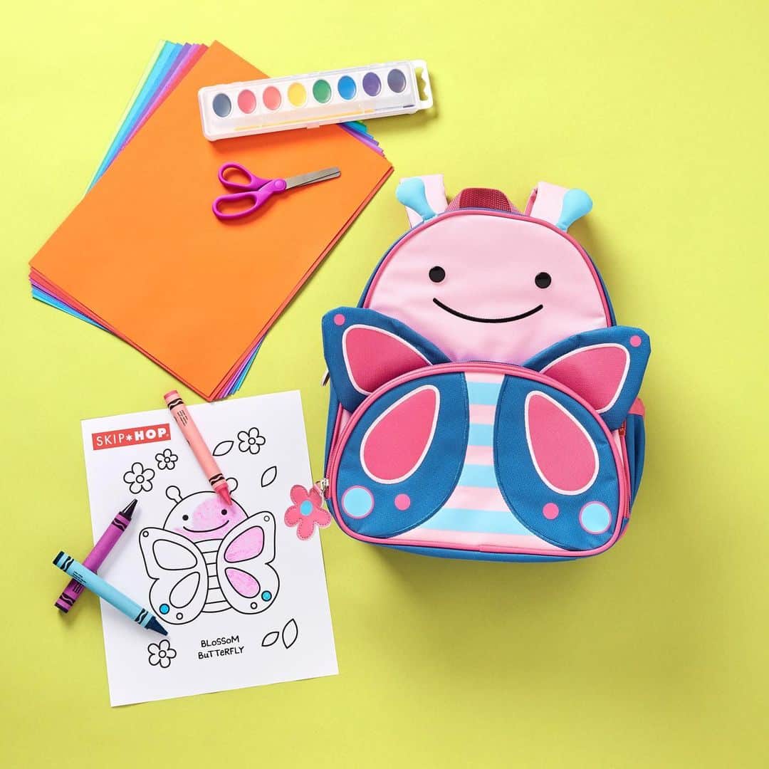 Skip Hopさんのインスタグラム写真 - (Skip HopInstagram)「It's time for arts and crafts! Fill a ZOO® backpack with all the supplies your mini artist needs to create a masterpiece (or two)! Check our link in bio for some printables to get started!  #artsandcrafts #skiphopzoo #coloring #skiphop」6月18日 1時01分 - skiphop