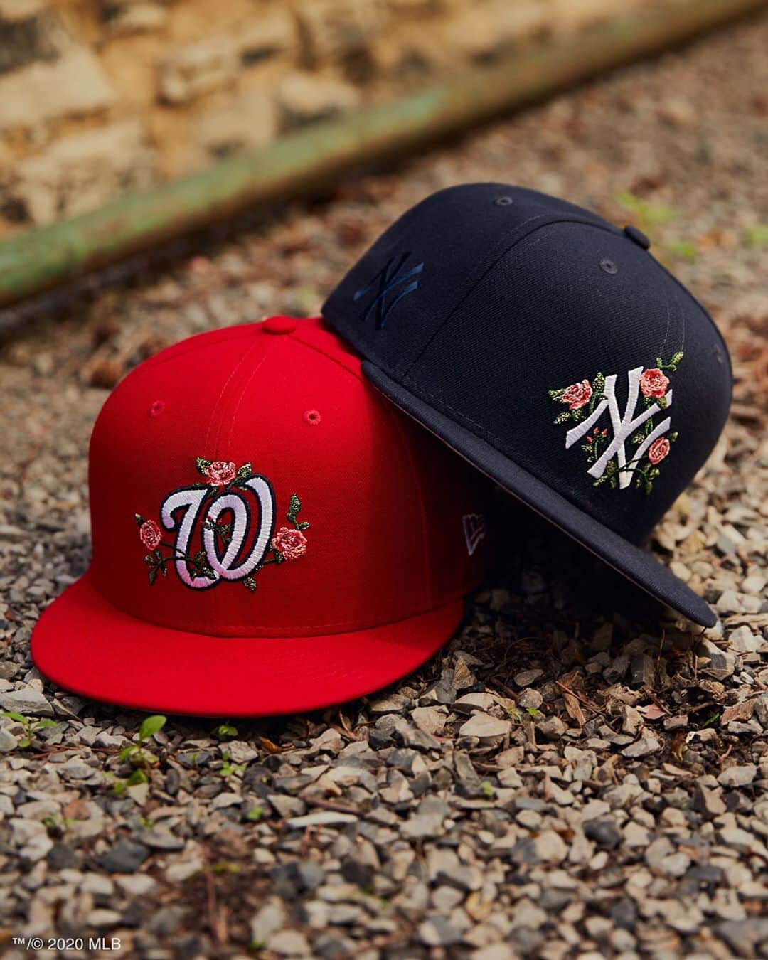 ニューエラ・キャップのインスタグラム：「The MLB Bloom Collection, featuring a 59FIFTY with gray under visors in all teams. Additional limited teams available in the adjustable Casual Classic style. Shop now at neweracap.com . Link in bio 🥀」