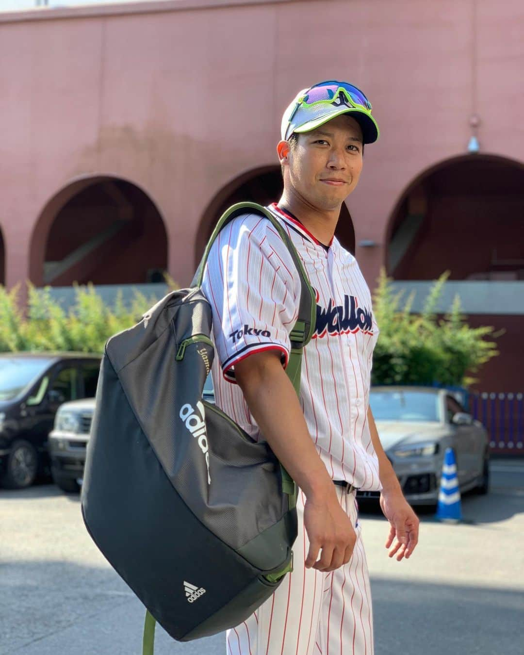 山田哲人のインスタグラム：「開幕前、最後の練習。行ってきます！﻿ ﻿ #山田哲人 #tetsutoyamada #ty1 #baseball」