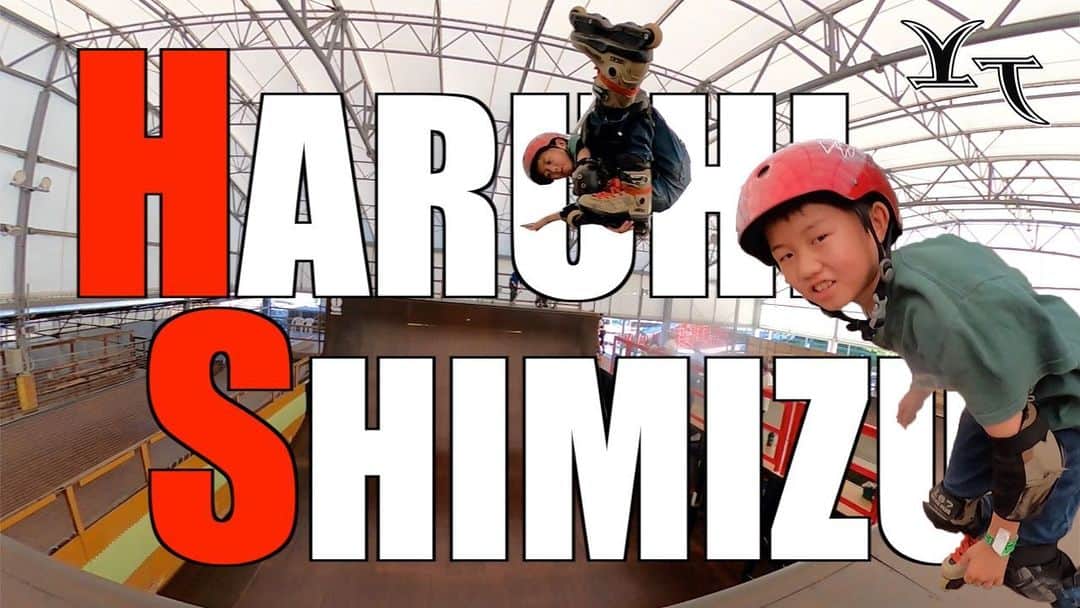 安床武士のインスタグラム：「@haruhi_gram (9 years old)‘s new VERT short clip uploaded on my YouTube!! Link in bio☝️ 9歳にして高さ4mのハーフパイプも滑りこなすハルヒの動画をYouTubeにアップしました！ プロフィールからリンク先にいけます。 オールラウンドなスタイルの彼の今とこれからに注目です！ #rollerblading #inlineskate #haruhishimizu #youtube #インラインスケート #ローラーブレード #キッズスケーター #superkids #roces #gskatepark #goodskates」