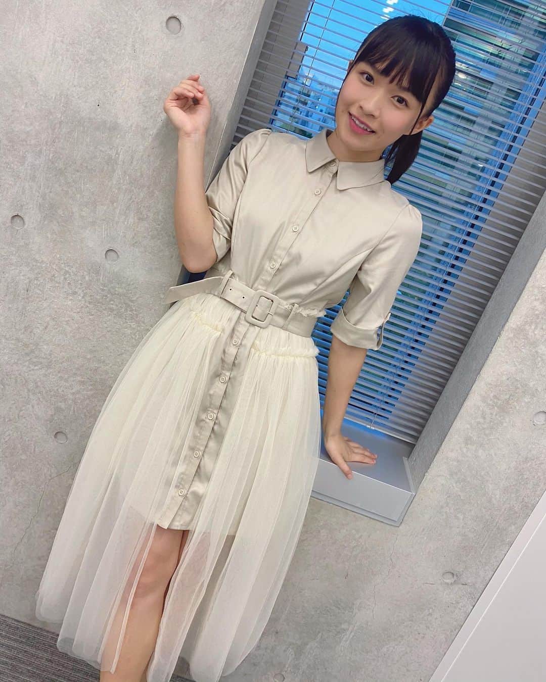 百川晴香さんのインスタグラム写真 - (百川晴香Instagram)「お気に入りのワンピース🙋‍♀️💕 #私服 #ワンピース #かわいい #japanesegirl #cute」6月18日 12時43分 - momokawaharuka