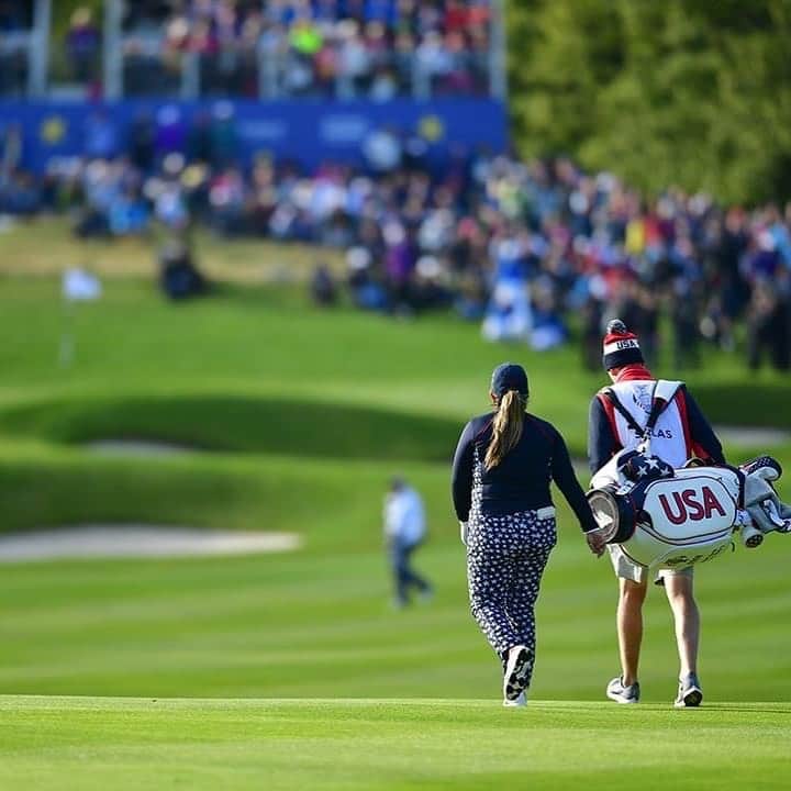 リセット・サラスのインスタグラム：「Our #LPGACaddies are a part of our family, and as family we will always support each other. With the future holding so many unknowns, help us LPGA players support those in need. Text Caddie1950 to 41444 or visit https://bit.ly/LPGACaddies」