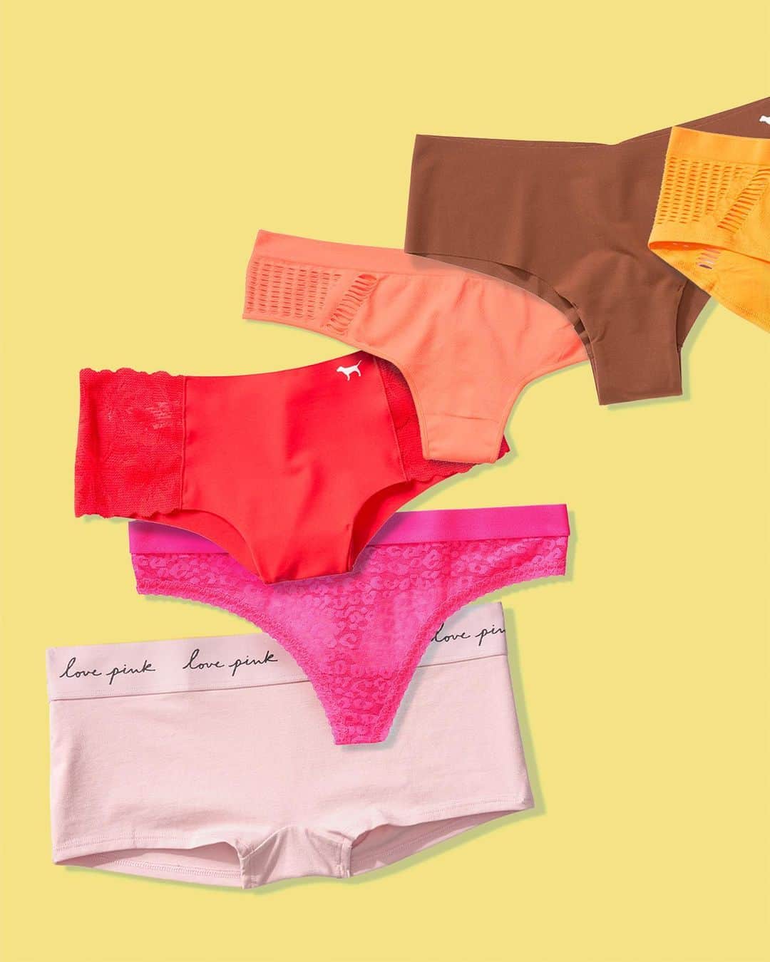 Victoria's Secret PINKさんのインスタグラム写真 - (Victoria's Secret PINKInstagram)「Let’s get festive & stock up on these Pride-inspired Panties! Score them now for 5/$30! ❤️🧡💛💚💙💜」6月18日 6時01分 - vspink