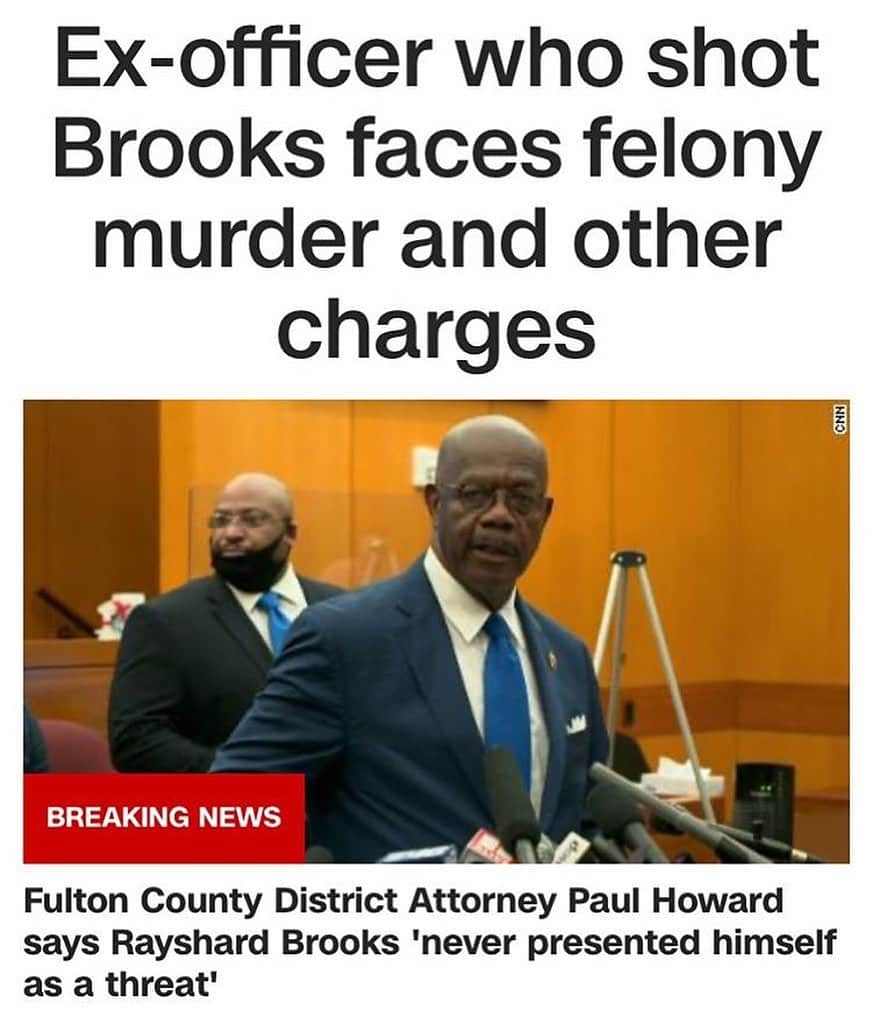 ヴィオラ・デイヴィスさんのインスタグラム写真 - (ヴィオラ・デイヴィスInstagram)「Officer who shot Rayshard Brooks charged with felony murder! "Charges and arrests matter, but justice is a continuum. Justice includes prevention of injustice." ~@berniceaking」6月18日 6時10分 - violadavis