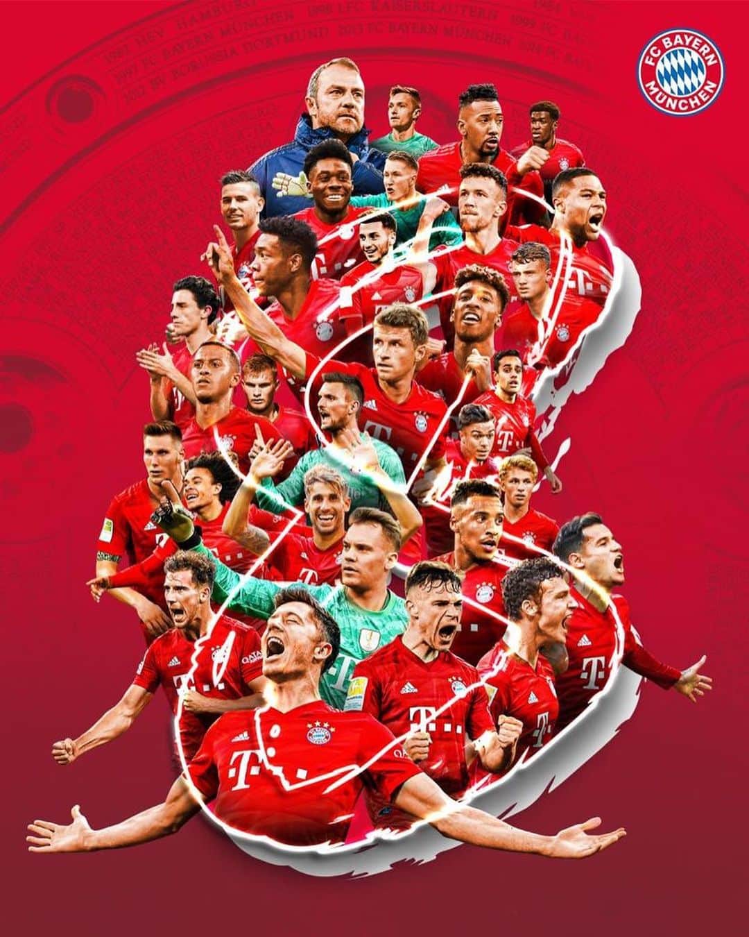 イヴァン・ペリシッチのインスタグラム：「CHAMPIONS 19/20 ✅」