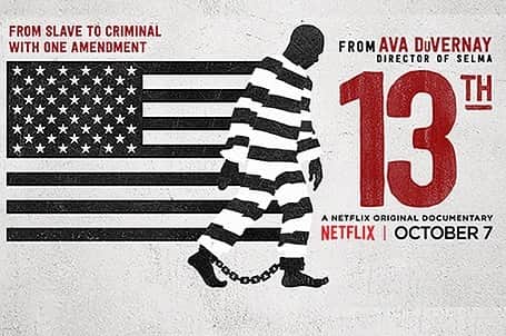 ブラッド・ゴレスキーのインスタグラム：「If you haven’t seen @13thfilm by @ava I would highly recommend it. It discusses how the 13th amendment has been used to perpetuate systems of racial inequality through laws and mass incarceration. Going to watch @whentheyseeus next.」